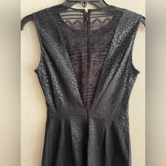 RACHEL Rachel Roy Black Lace Sheath Cocktail Dress 0 - Picture 12 of 16